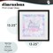 Stupell Industries Pastel Mermaid Vibes Framed Print Under Glass, design by Kim Allen